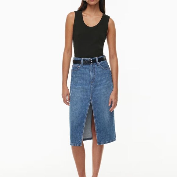 Denim Forum Dresses & Skirts - Aritzia/Denim Forum The '90s Halle Jean Skirt